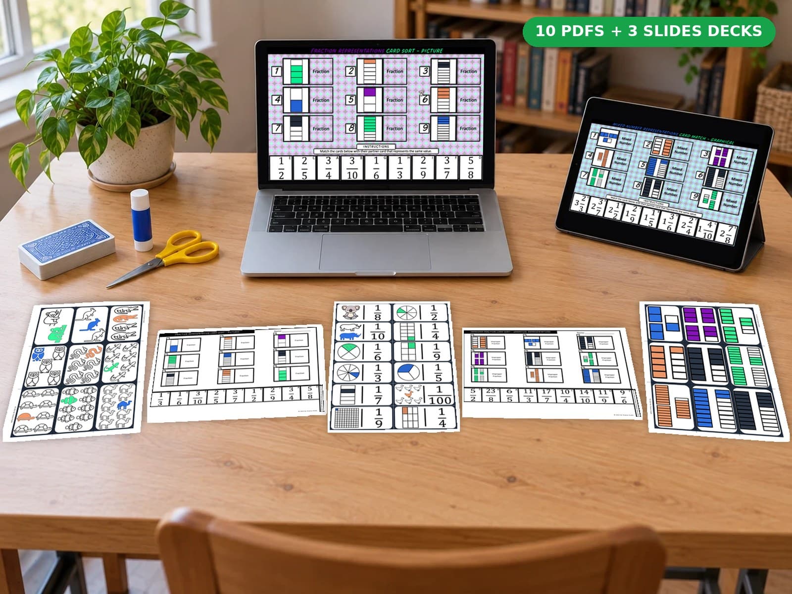 Complete Fractions Bundle: every file laid out