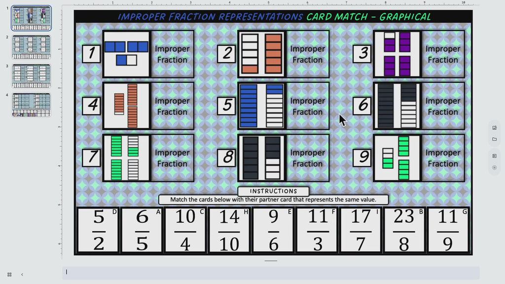 Fractions Concept Builder - Digital Bundle