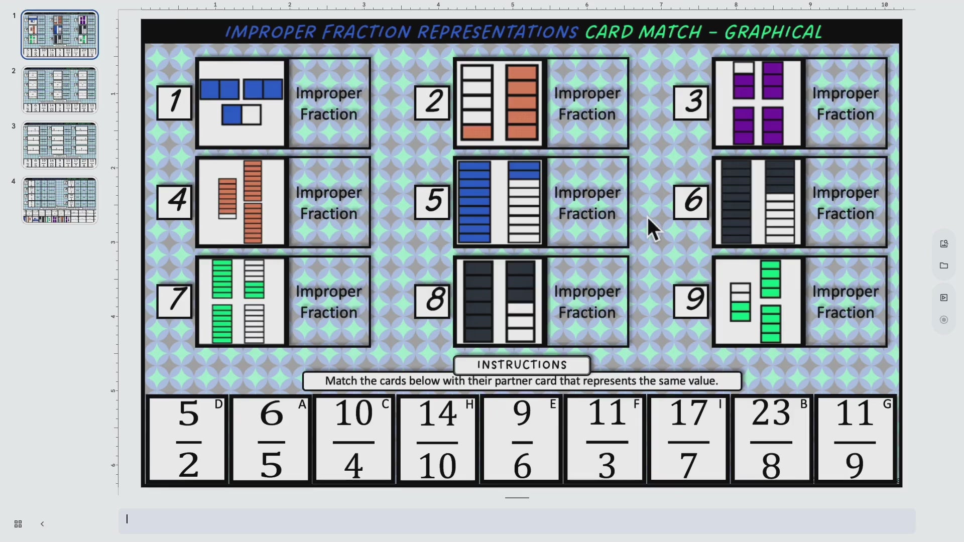 Fractions Concept Builder - Digital Bundle